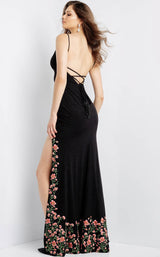 Jovani 07148 Black Multi