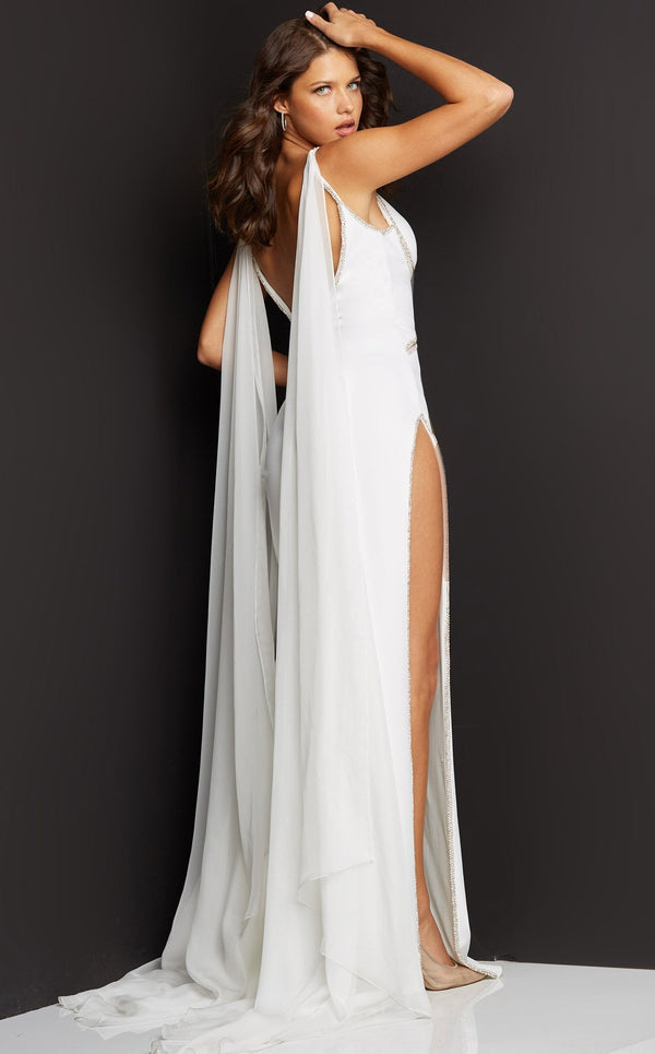 Jovani 07528BG Off White