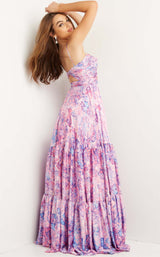 Jovani 08369 Pink Multi