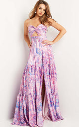 Jovani 08369 Pink Multi