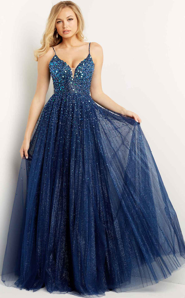 Jovani 08408 Navy