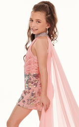 Rachel Allan Perfect Angels 10016 Blush-Iridescent