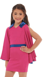 Rachel Allan Perfect Angels 10051 Childrens Fuchsia-Royal