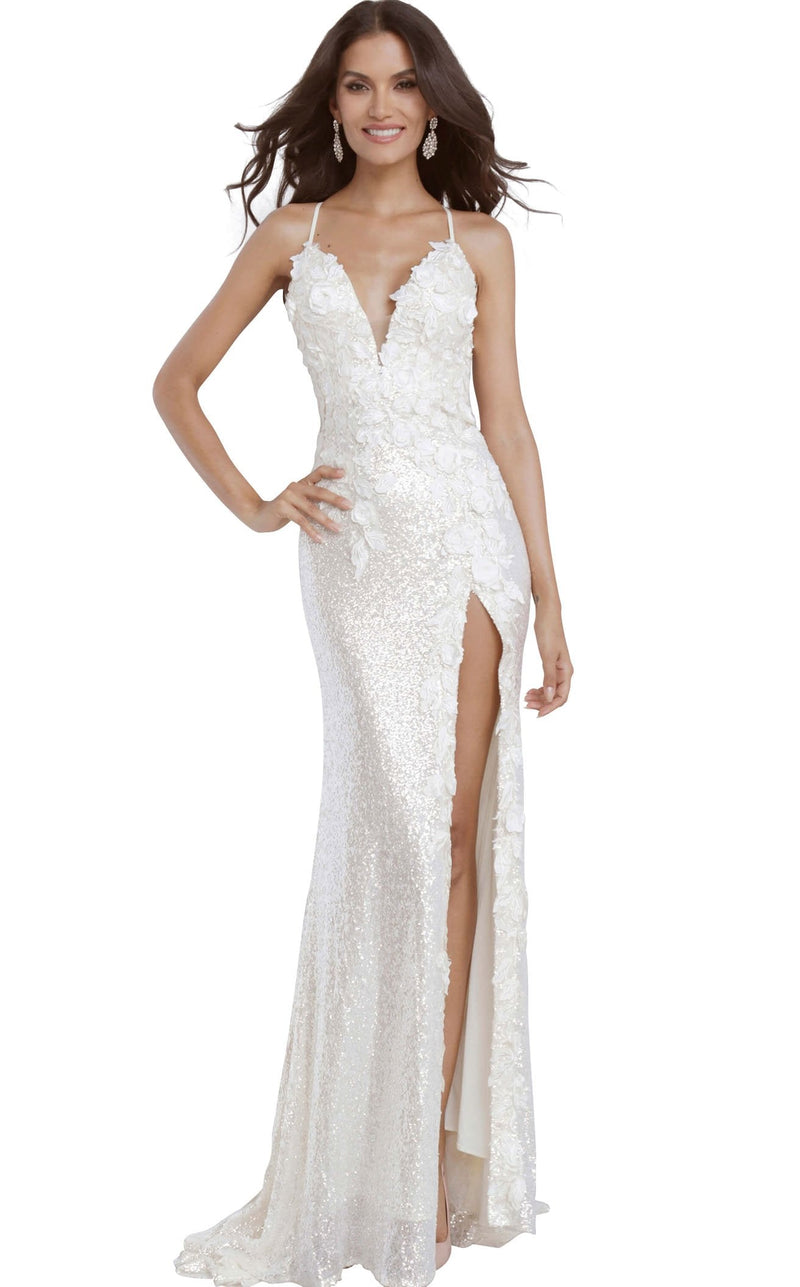 Jovani 1012 Prom Dress - Cream | NewYorkDress Jovani 1012 Prom Dress - Cream | NewYorkDress