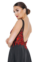 Dynasty 1013319 Black/Cherry Red