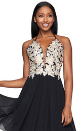 Faviana 10372 Black/Gold