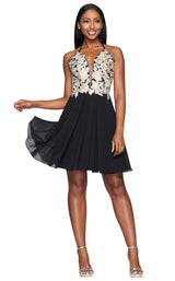 Faviana 10372 Black/Gold