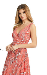 Mac Duggal 10524D Coral