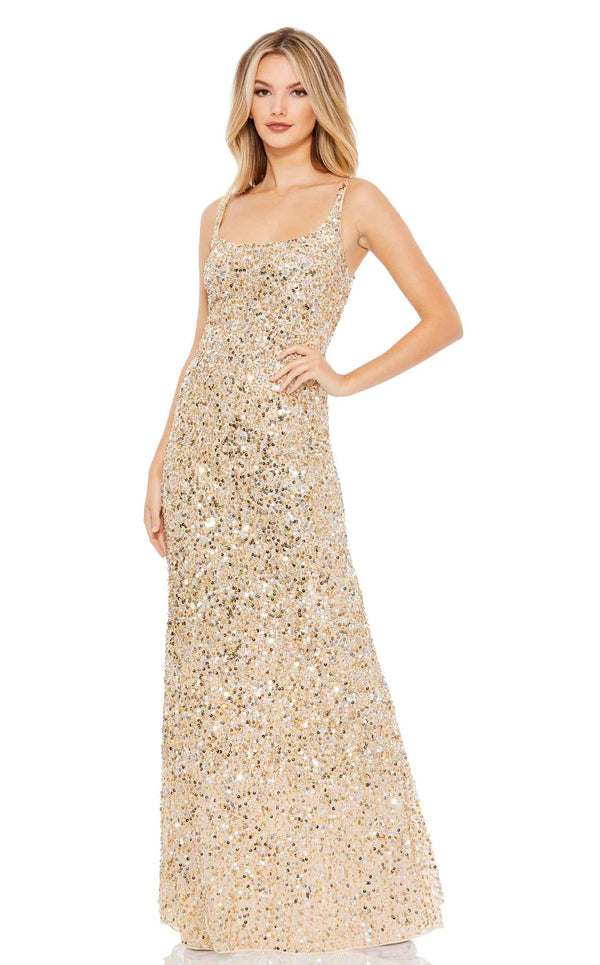Mac Duggal 10705 Gold