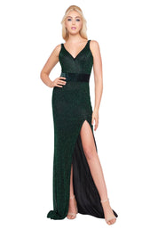 Mac Duggal 1070L Emerald Green