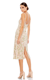 Mac Duggal 10755 Nude-Multi