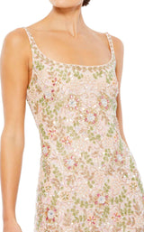 Mac Duggal 10755 Nude-Multi