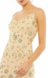 Mac Duggal 10806 Gold