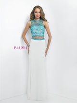 Blush 11055 Off-White-Aqua