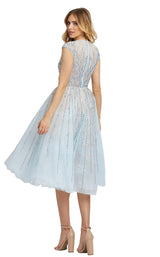 Mac Duggal 11112D Ice Blue