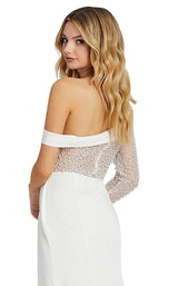 Mac Duggal 11126M Ivory