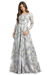 Mac Duggal 11185D Platinum