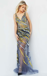Jovani 06790 Gunmetal