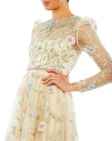 Mac Duggal 11226 Nude