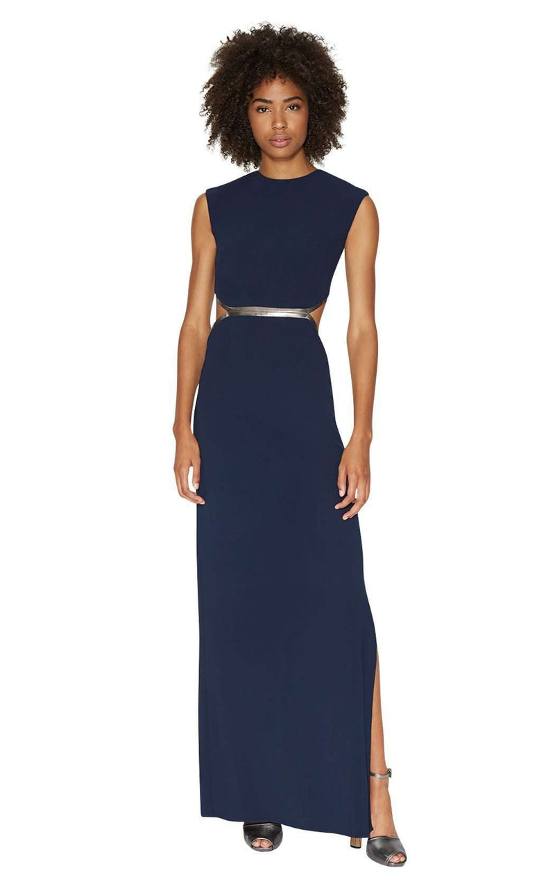 Halston Heritage MEC161757C Dark-Navy-Gunmetal