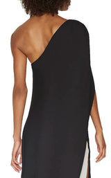 Halston Heritage MGT161772C Black-Champagne