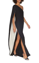 Halston Heritage MGT161772C Black-Champagne