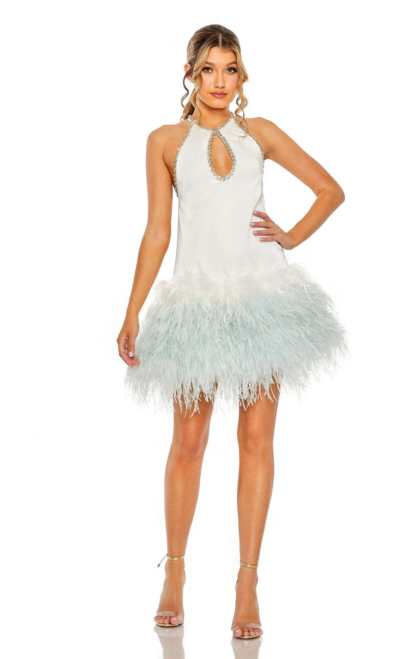 Mac Duggal 11437 White