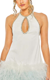 Mac Duggal 11437 White