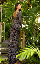 Primavera Couture 12033 Black Multi