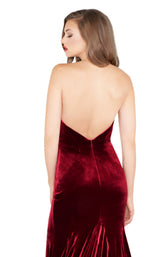 Mac Duggal 12079R Burgundy