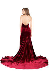 Mac Duggal 12079R Burgundy