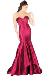 Mac Duggal 12110L Cranberry