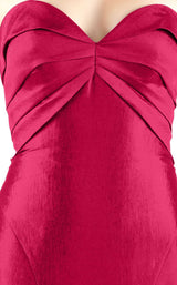 Mac Duggal 12110L Cranberry