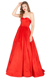 Mac Duggal 12132R Red