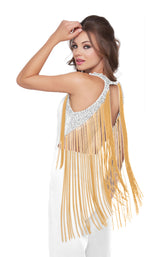 Mac Duggal 12168R White-Hot