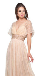 Mac Duggal 12174D Champagne