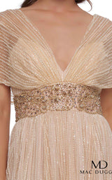 Mac Duggal 12174D Champagne