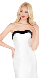 Mac Duggal 12182R White