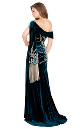 Mac Duggal 12186R Deep Emerald