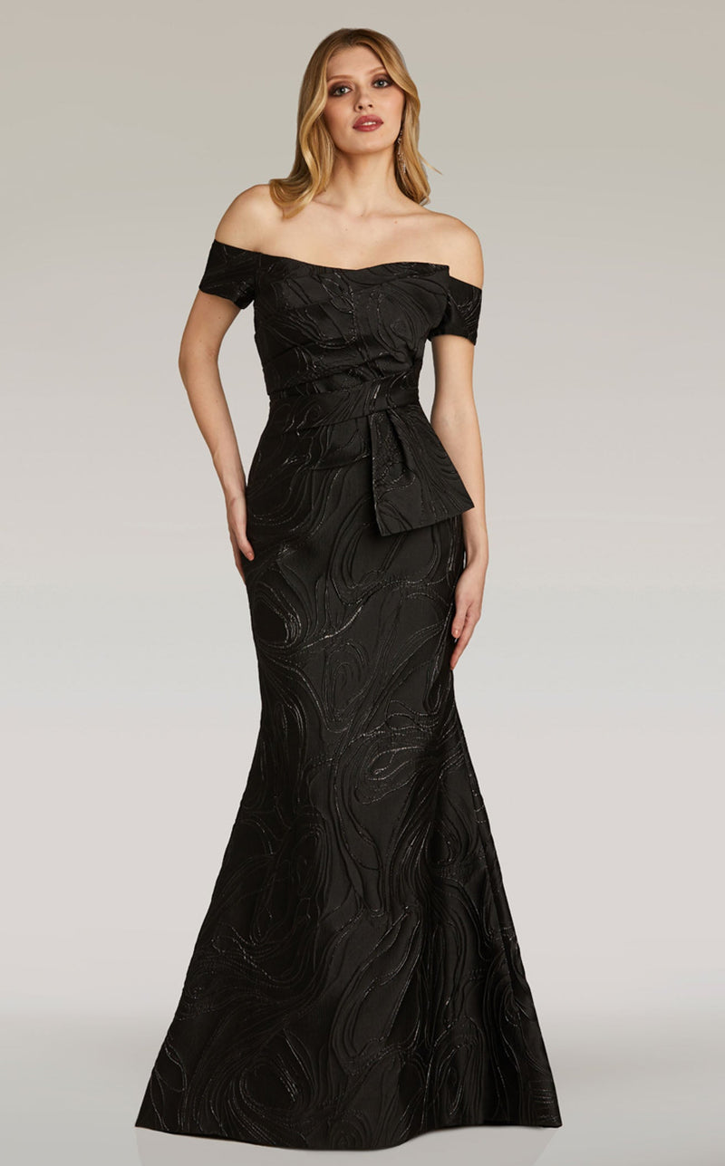 Gia off shoulder clearance gown