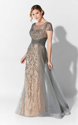 Ivonne D 122D62 Charcoal/Nude