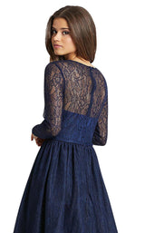Mac Duggal 12356D Navy