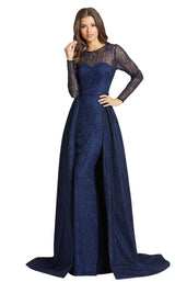 Mac Duggal 12356D Navy