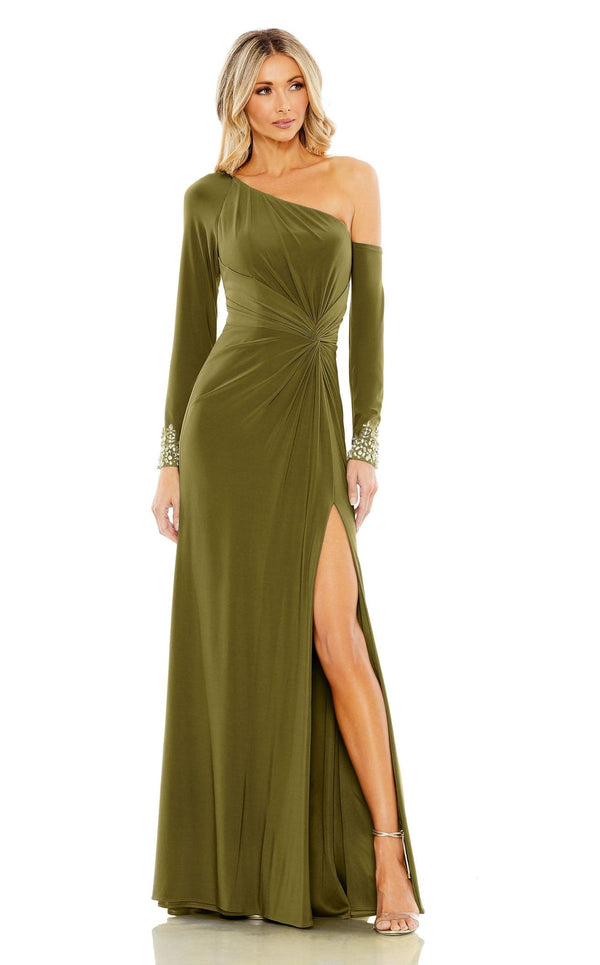 Mac Duggal 12489 Dress Olive