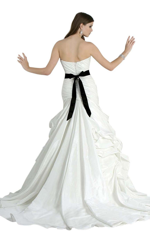 Impression Couture 12554 Diamond-White-Black-Silver