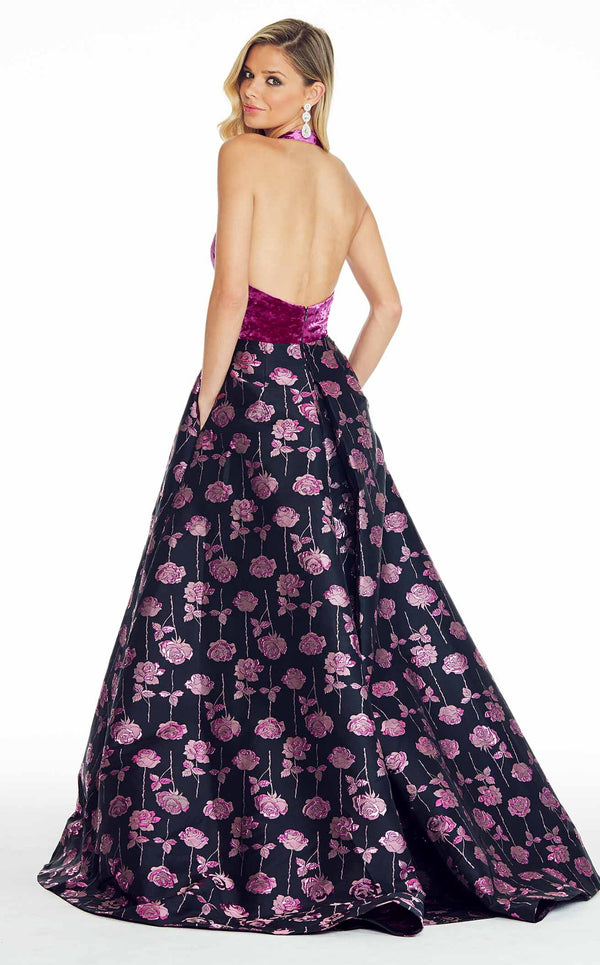 Ashley Lauren 1296 Raspberry-Multi