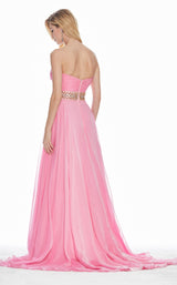 Ashley Lauren 1324 Pink-Two-Tone