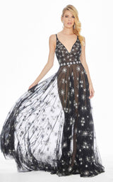 Ashley Lauren 1332 Black Multi