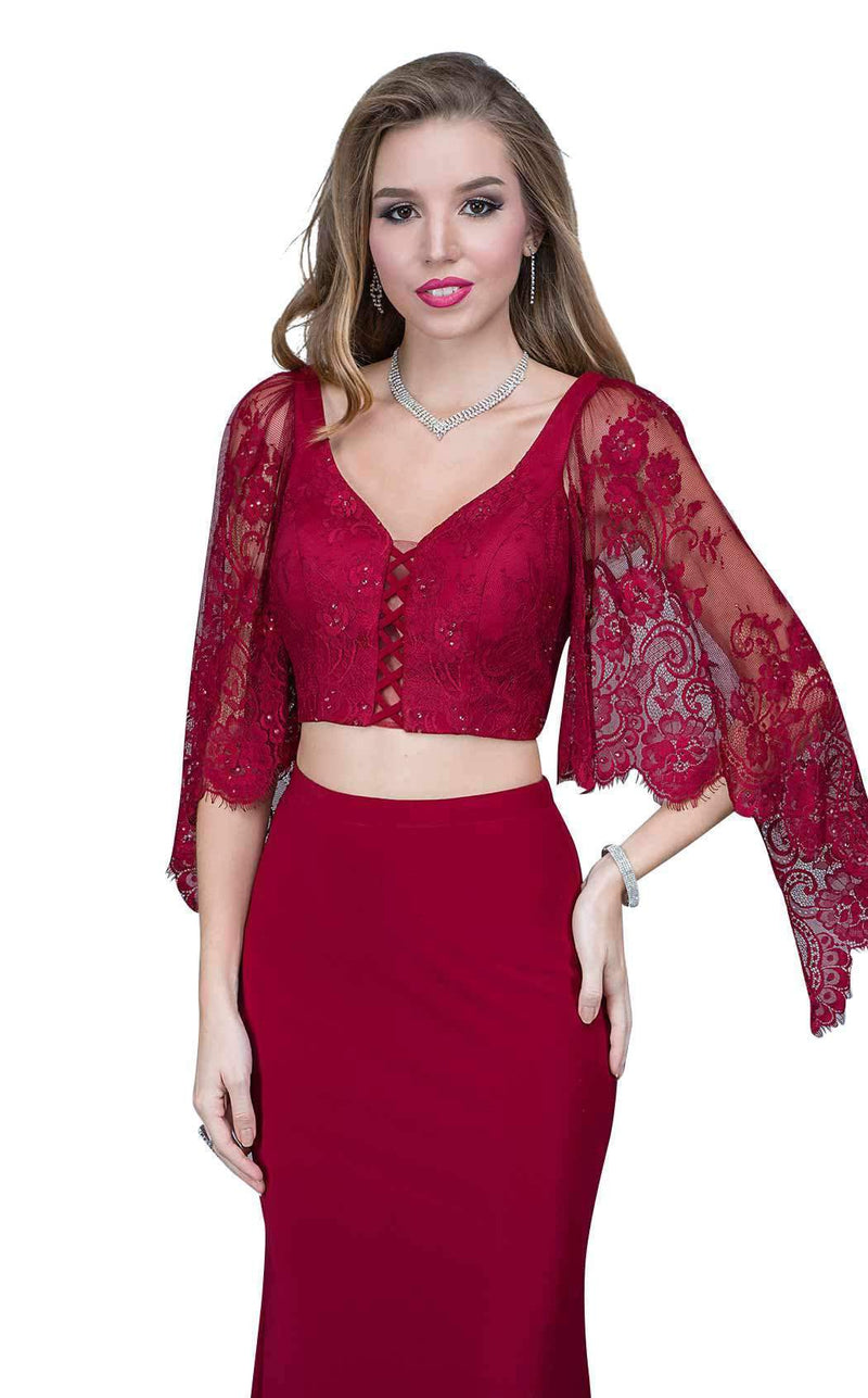 Nina Canacci 1340 Burgundy