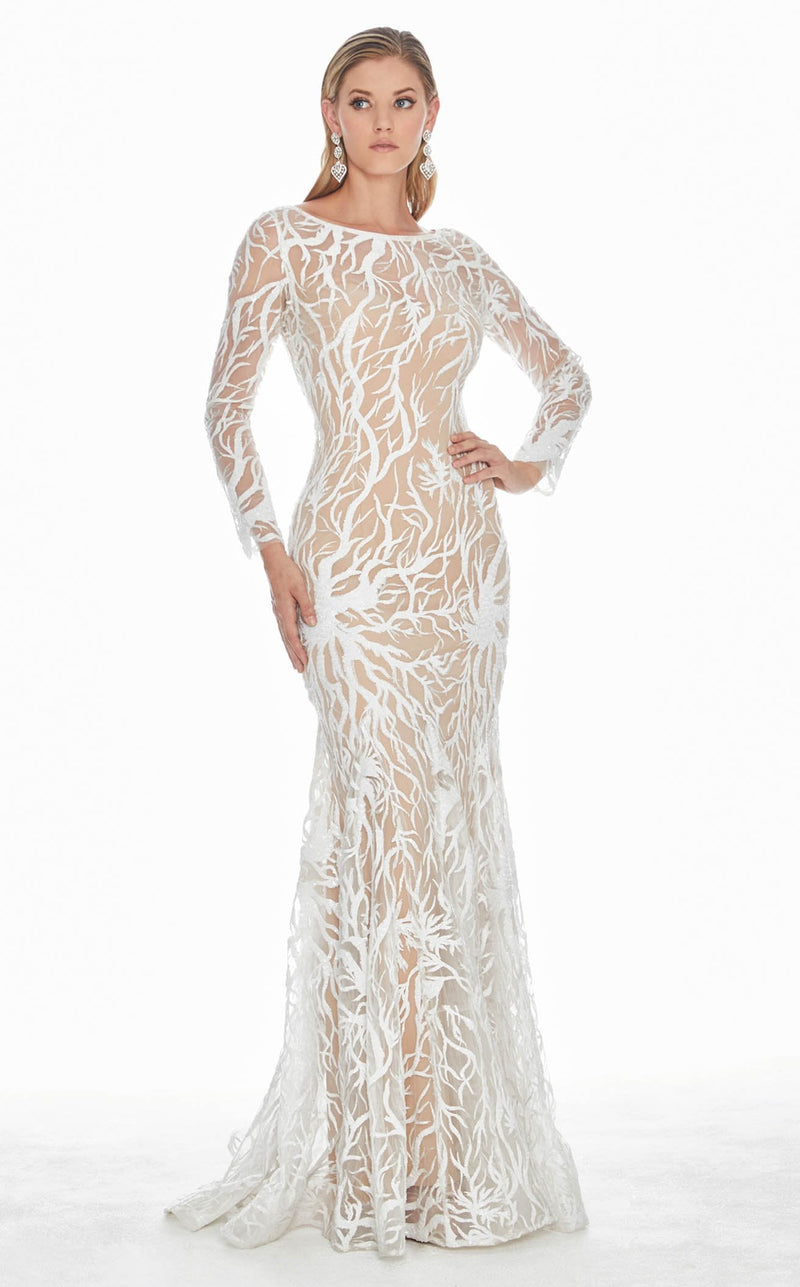 Ashley Lauren 1349 White-Nude